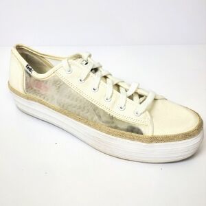 KEDS Triple Kick Transparent Mesh Sneakers